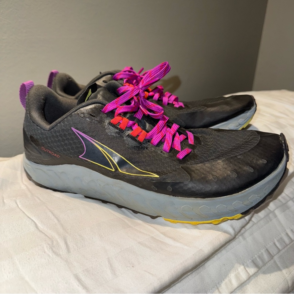 Altra Black and Pink trail